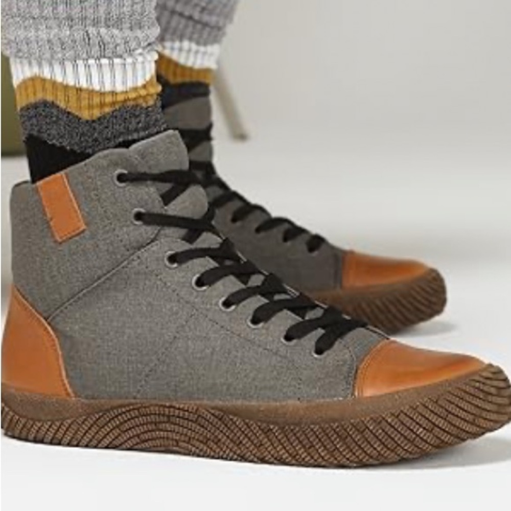 NWB Hybrid Green Label Men’s The Wolsey2.0 High Top Sneaker Size 9.